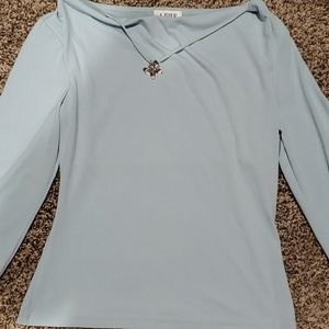 Shirt with butterfly charm